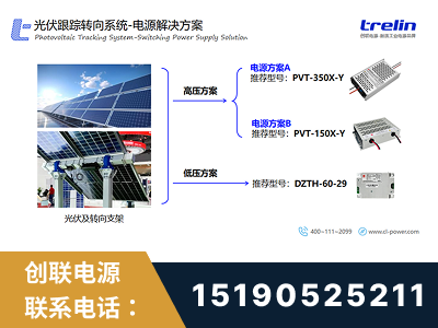 舟山-光伏跟踪转向系统-电源解决方案